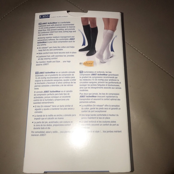 New Jobst ActiveWear Compression Hose, 15-20, XL - Picture 2 of 3
